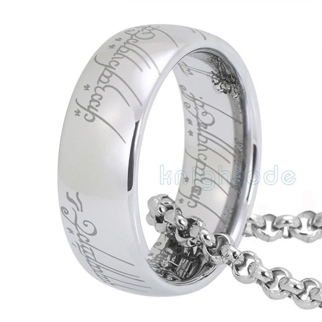 Gold Color Tungsten Lord Of Rings Men Women