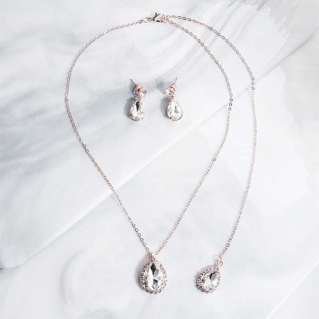 Miallo Fashion Austrian Crystal Backless Necklace