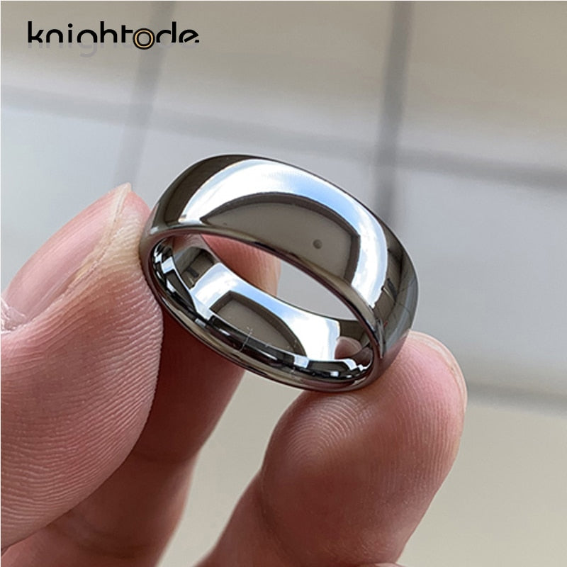 High Quality Tungsten Carbide Ring Silver Wedding
