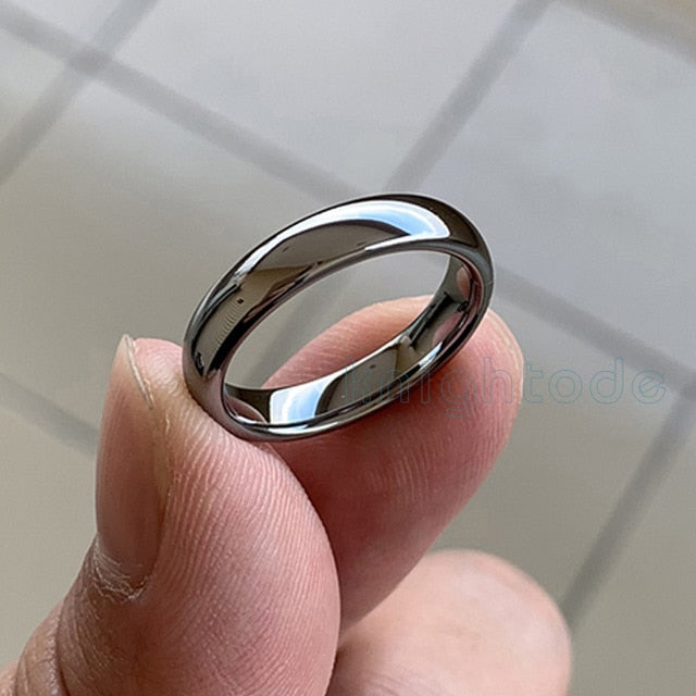 High Quality Tungsten Carbide Ring Silver Wedding