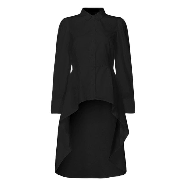 Stylish Tunic Tops Celmia 2019 Autumn Women