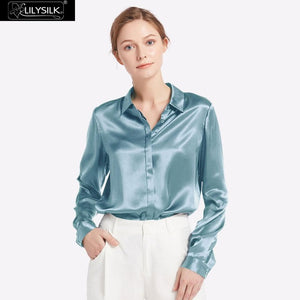 LilySilk Pure Silk Shirts Blouse Women