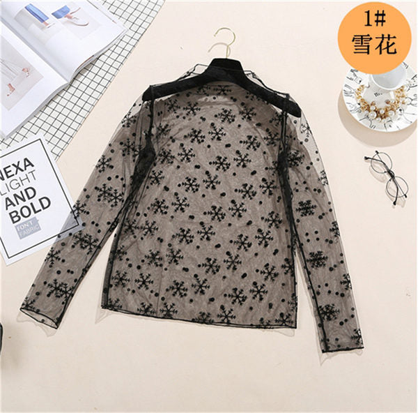 spring Summer Women Lace Blouses Shirt Women tops