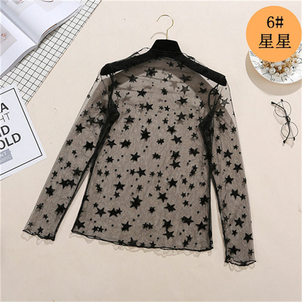 spring Summer Women Lace Blouses Shirt Women tops