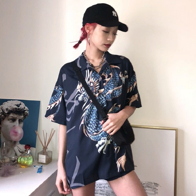 2018 Summer Women Tops Harajuku Blouse Women