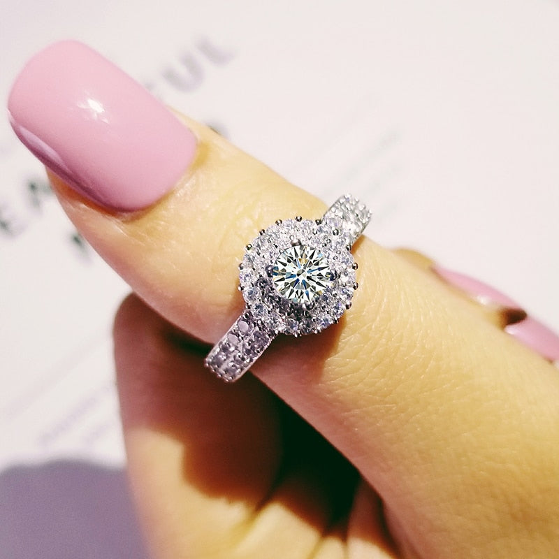 Moonso SoLove Real 925 Sterling Silver CZ Stone