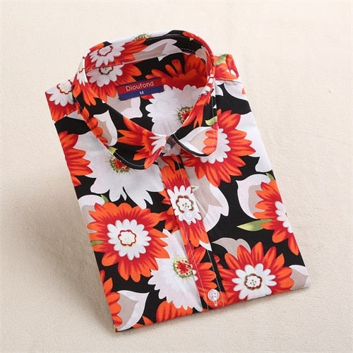 Dioufond Vintage Womens Tops and Blouses